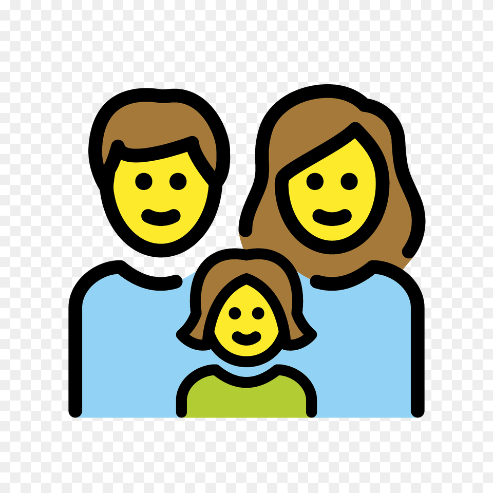 Family Man Woman Girl Emoji Clipart, Baby, Person, Face, Head Free Transparent Png