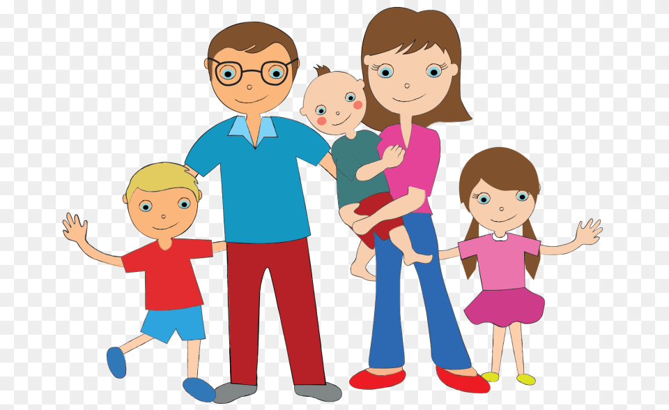 Family Of Cliparts Clip Art, Baby, Person, Face, Head Free Transparent Png
