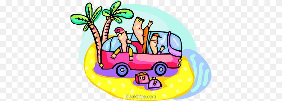 Family On Road Trip Royalty Vector Clip Art Illustration, Adult, Female, Person, Woman Free Png Download