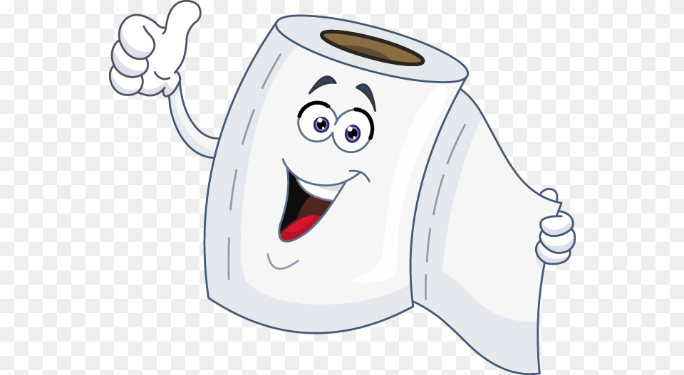 Family Owned And Operated Toilet Paper Cartoon, Towel, Paper Towel, Tissue, Toilet Paper Png Image