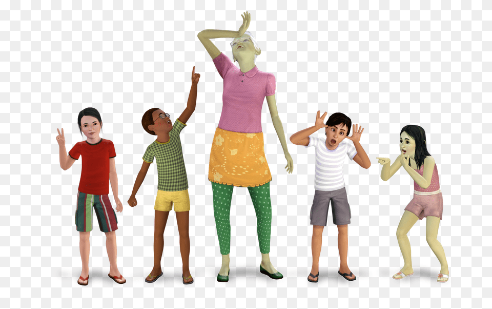 Family Pictures, T-shirt, Shorts, Clothing, Adult Free Png