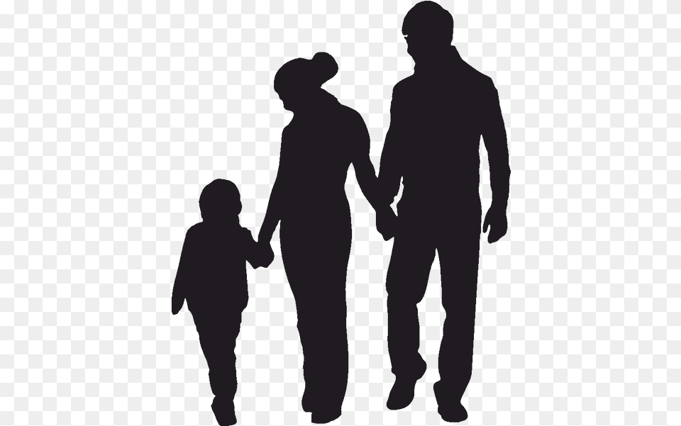 Family Silhouette Clipart No Background, Person, Man, Male, Adult Png