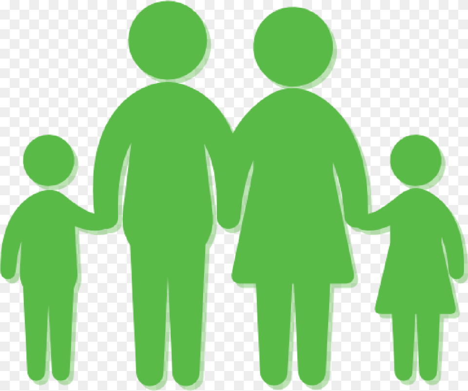 Family Silhouette Coloring Pages Family, Green, Baby, Person, Symbol Free Png