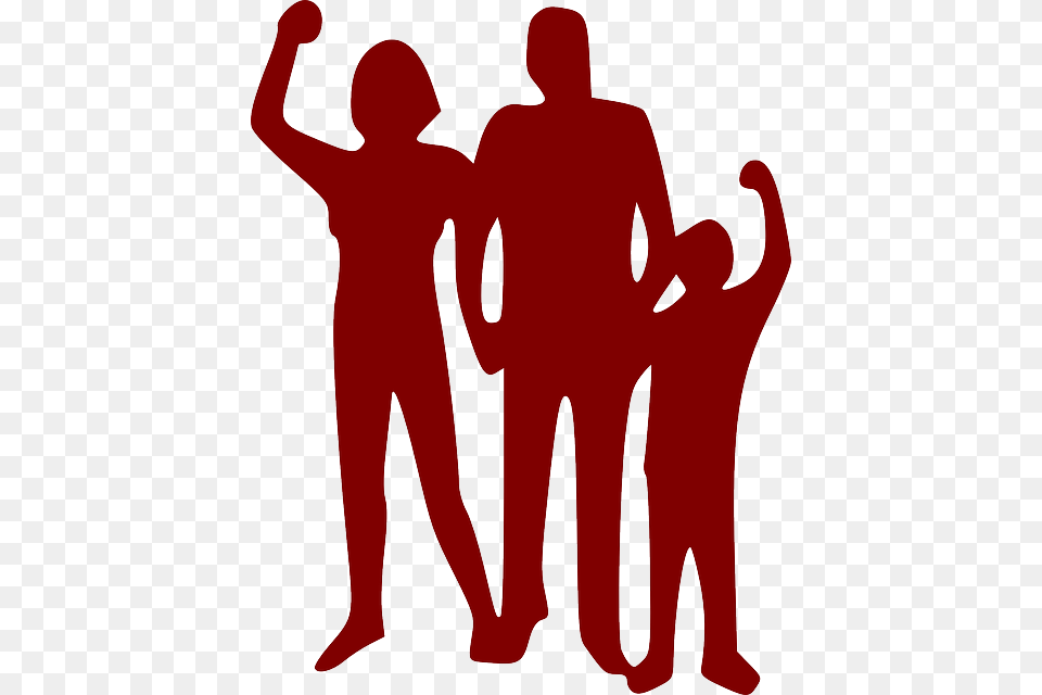 Family Silhouettes Make My Family Proud, Silhouette, People, Person, Crowd Png