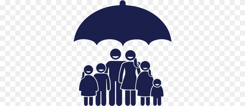 Family Standing Under Umbrella Icon Family Sharing, People, Person, Canopy, Baby Free Transparent Png