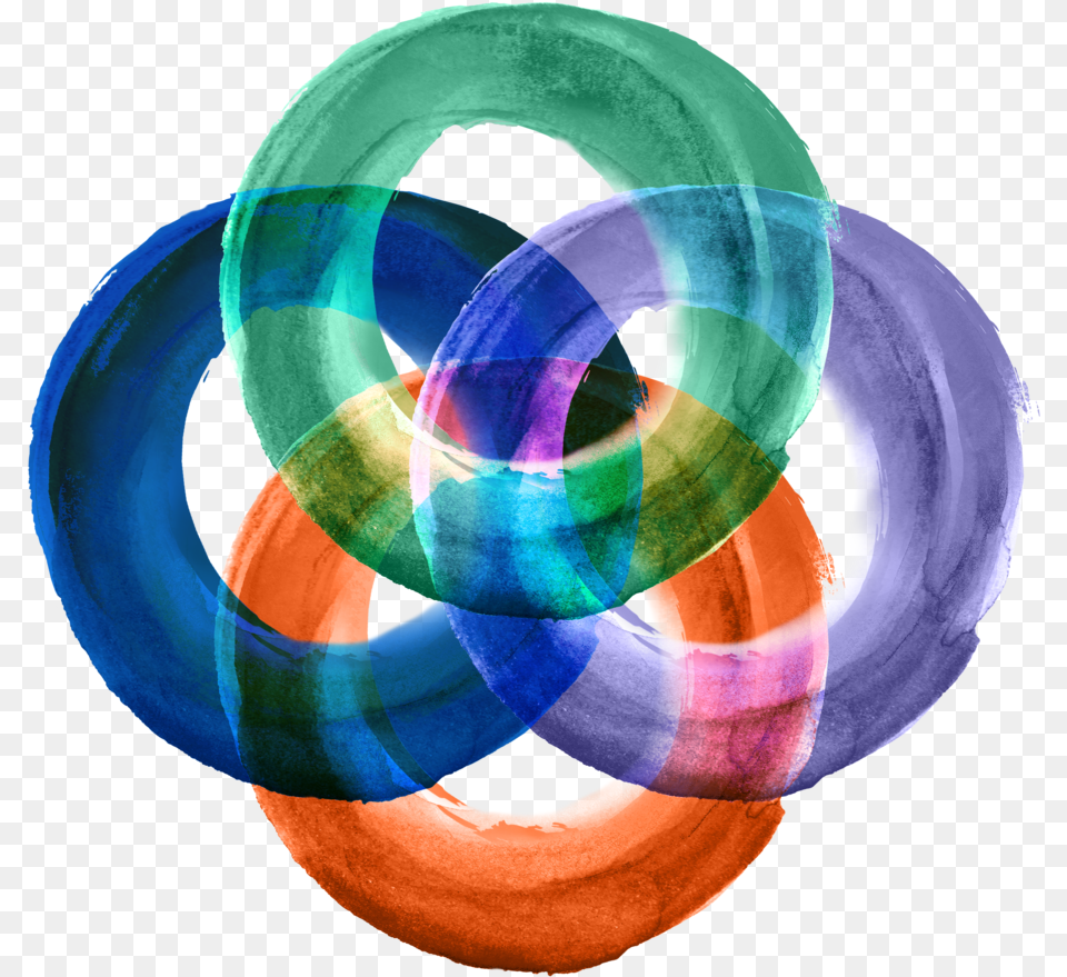 Family System Circles Hidden Water Color Gradient, Accessories, Ornament, Sphere, Jewelry Free Png