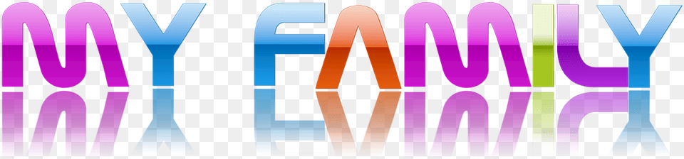 Family Title Logo Icon Text 3d Text Design Family 3d, Purple, Light, Art, Graphics Png Image