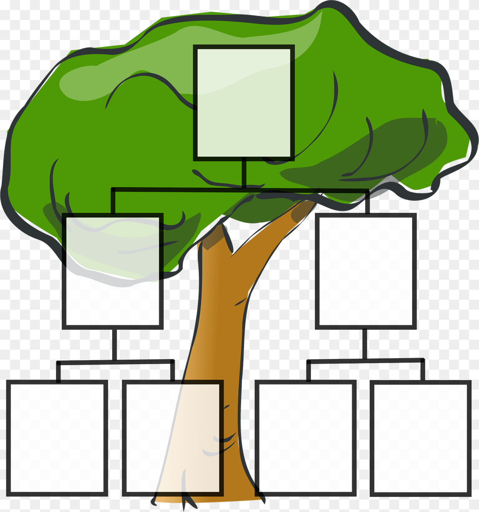 Family Tree Clipart, Green, Plant, Vegetation, Land Free Png