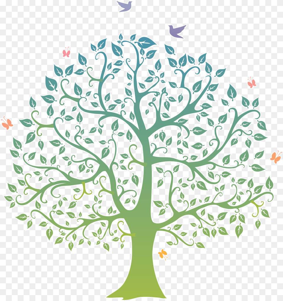 Family Tree Clipart 5 Family Tree Of Life, Pattern, Art, Leaf, Plant Png Image