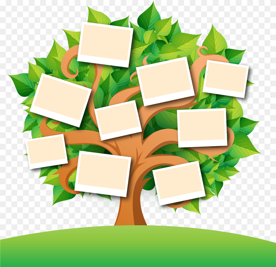 Family Tree Images Family Tree Vector, Leaf, Green, Plant, Art Free Png Download