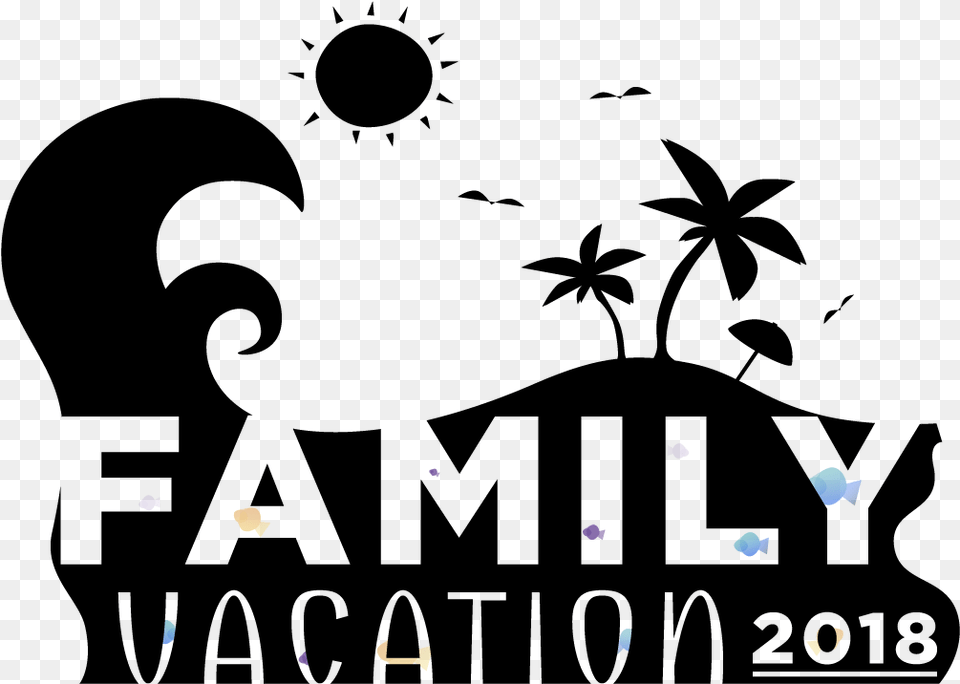 Family Vacation Design, Paper, Confetti Free Png Download