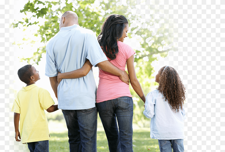 Family Walk, Person, Jeans, T-shirt, Clothing Png Image