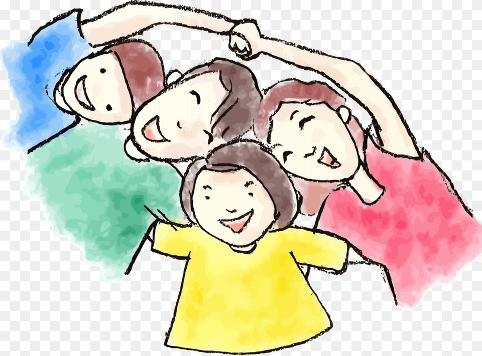 Family Watercolor Painting Child Father, People, Person, Photography, Face Png Image