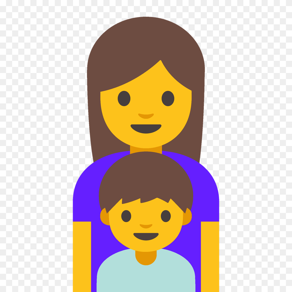 Family Woman Boy Emoji Clipart, Face, Head, Person, Baby Free Png