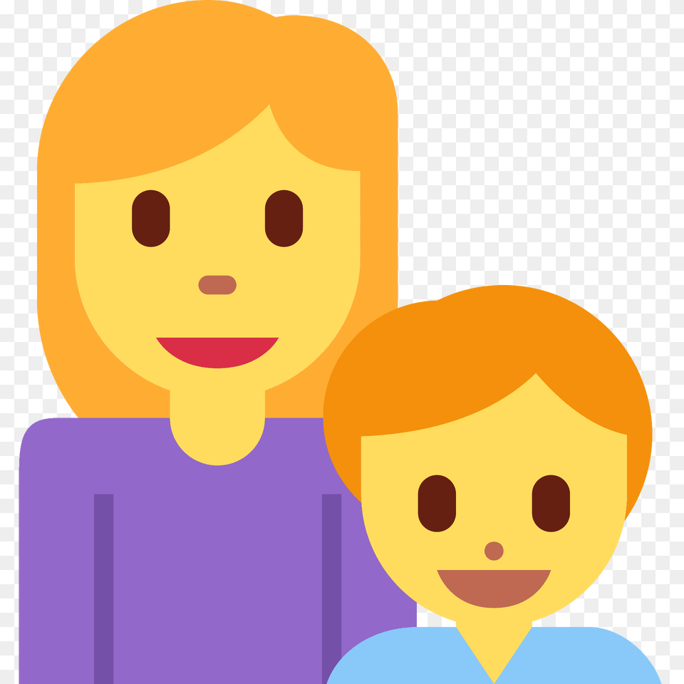 Family Woman Boy Emoji Clipart, Baby, Face, Head, Person Free Png