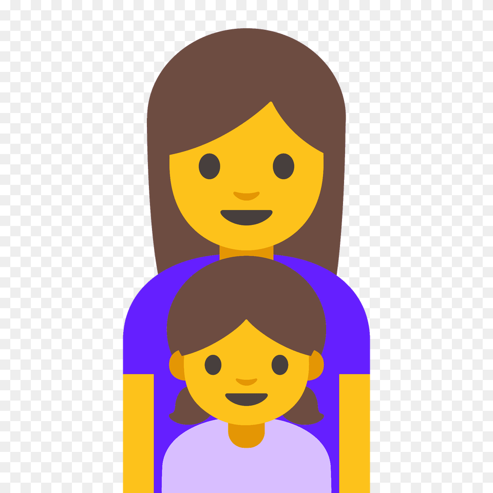 Family Woman Girl Emoji Clipart, Baby, Face, Head, Person Png