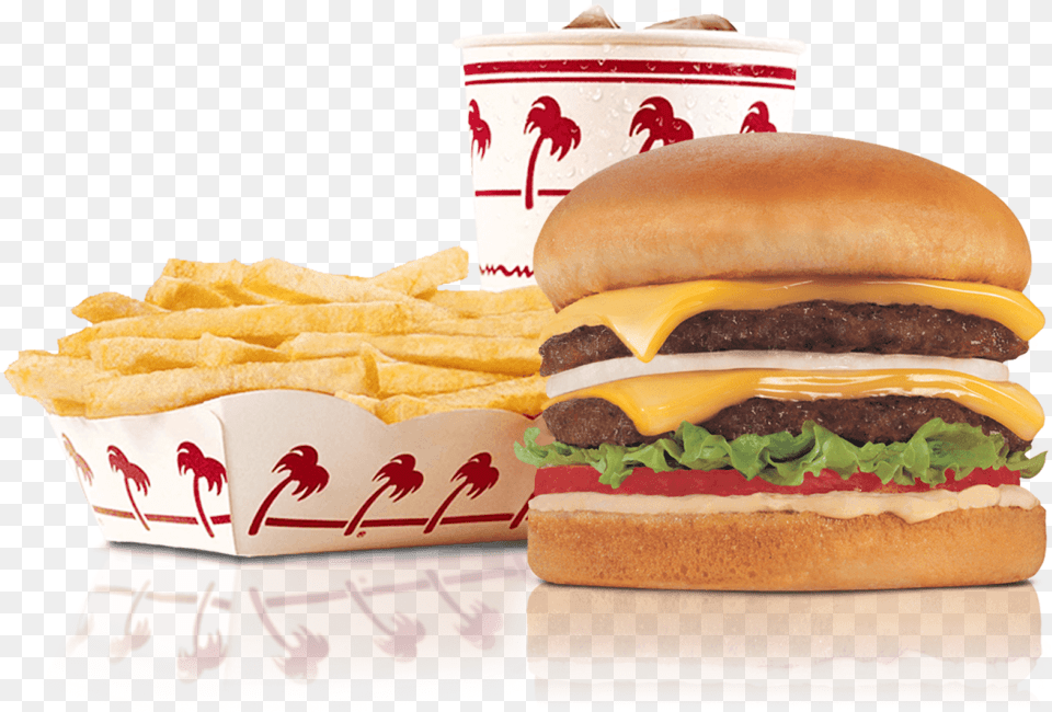 Famous Burger Chains Explore Transparent In N Out Burger, Food, Fries, Bread Free Png