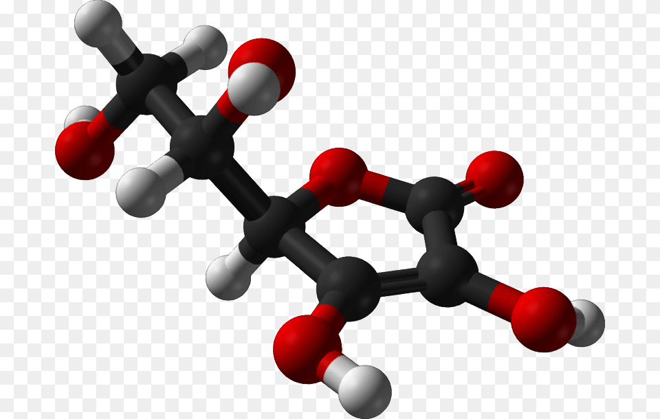 Famous Molecules Ascorbic Acid 3d Structure, Sphere, Mace Club, Weapon Free Png