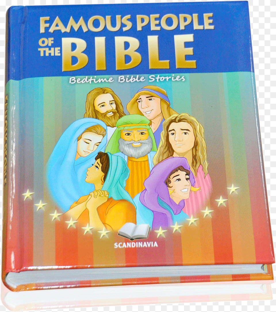 Famous People Of The Biblebedtime Bible Stories Book Cover, Publication, Adult, Person, Female Png