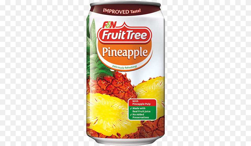 Fampn Fruit Tree Pineapple 1 Carton 24 X 325ml Fruit Tree Pineapple Juice, Food, Plant, Produce, Ketchup Free Png