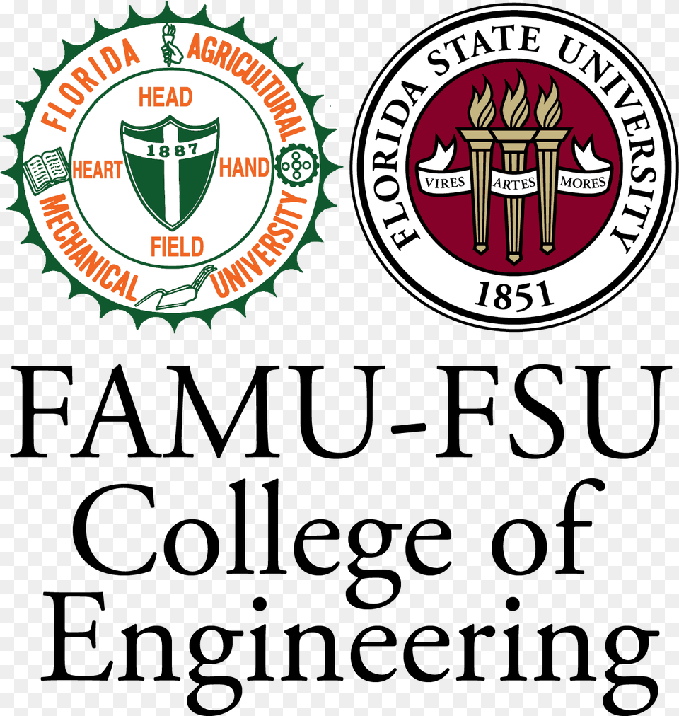 Famu Fsu College Of Engineering Florida State University, Logo, Badge, Symbol Free Png Download
