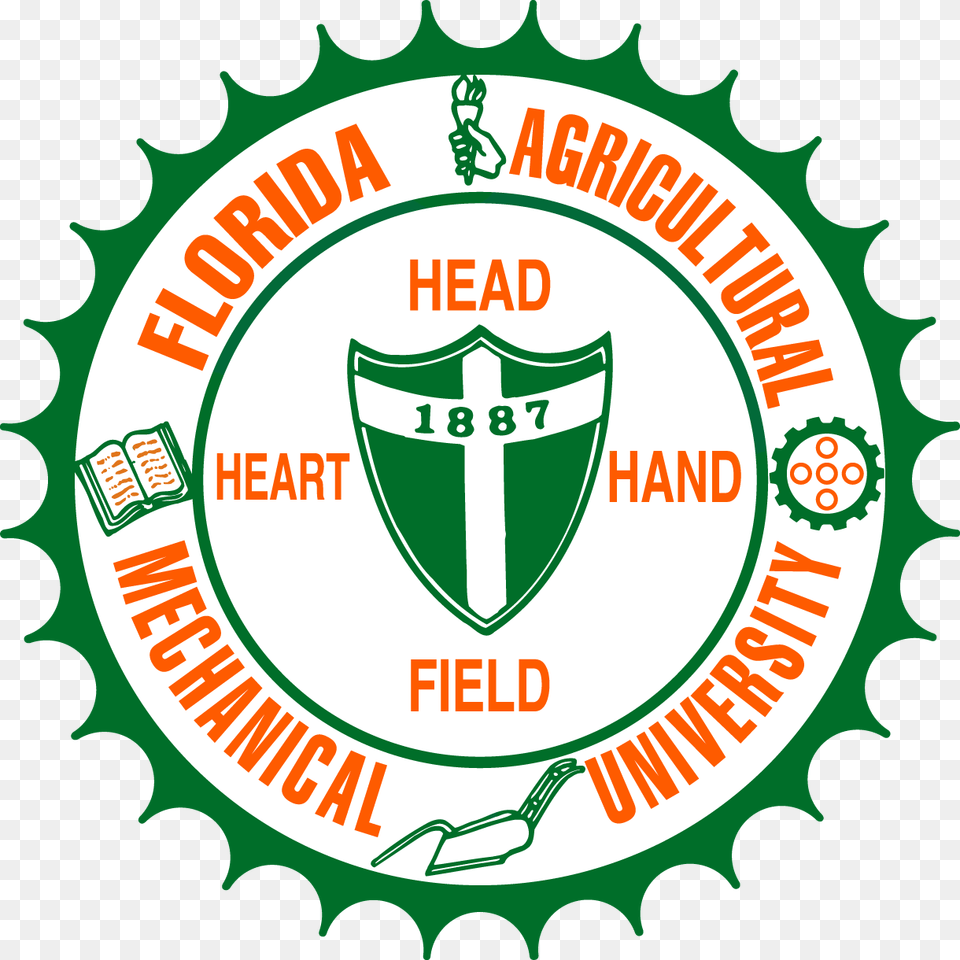 Famu Seal On White 2 Florida Aampm University, Logo, Food, Ketchup, Armor Png Image