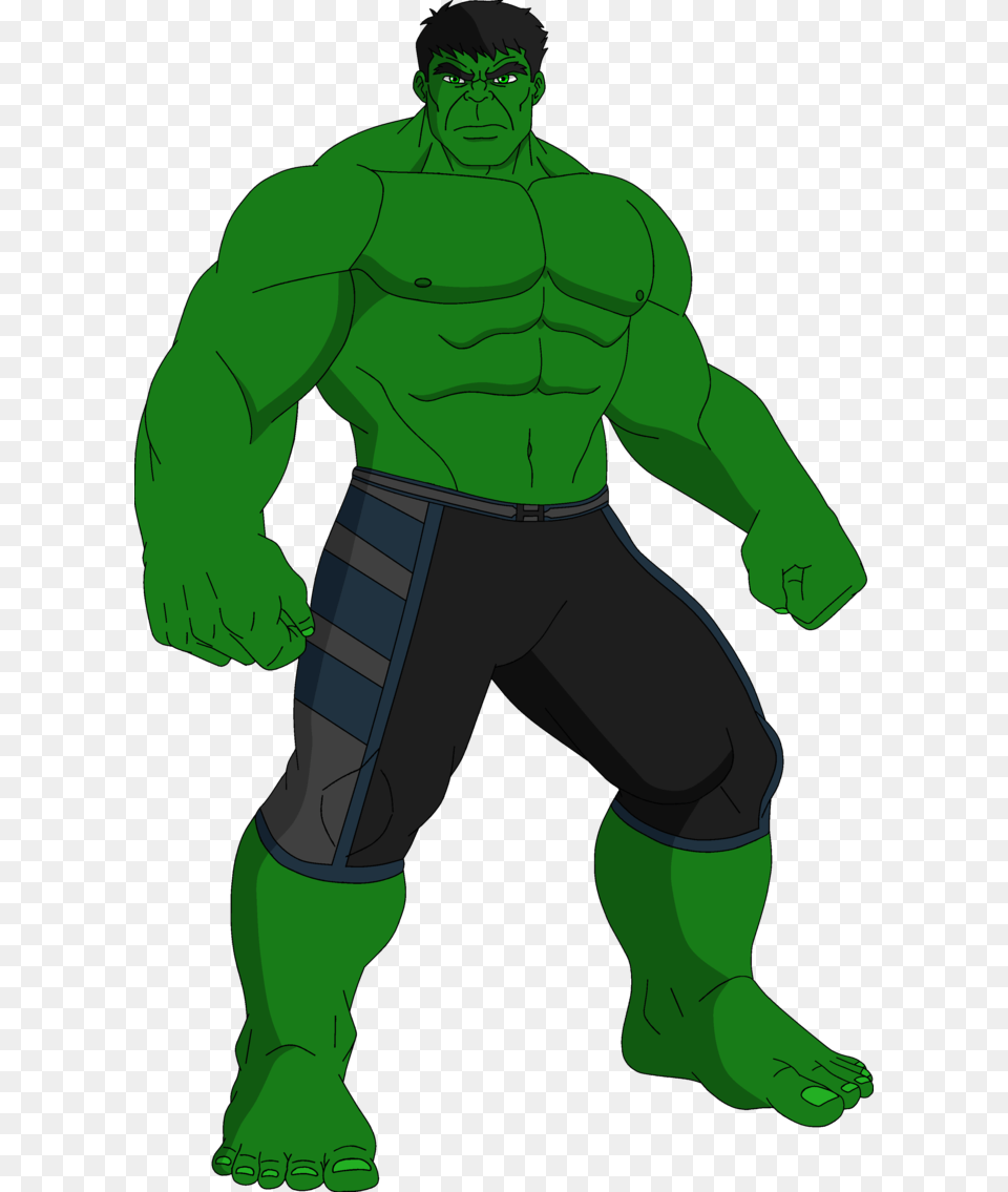 Fan Art L Incredible By Steeven Wesomeness Hulk Animated, Green, Baby, Person, Face Png