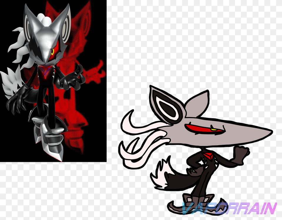 Fan Artattempted To Draw Infinite From Sonic Forces I Like His, Adult, Book, Comics, Female Free Transparent Png