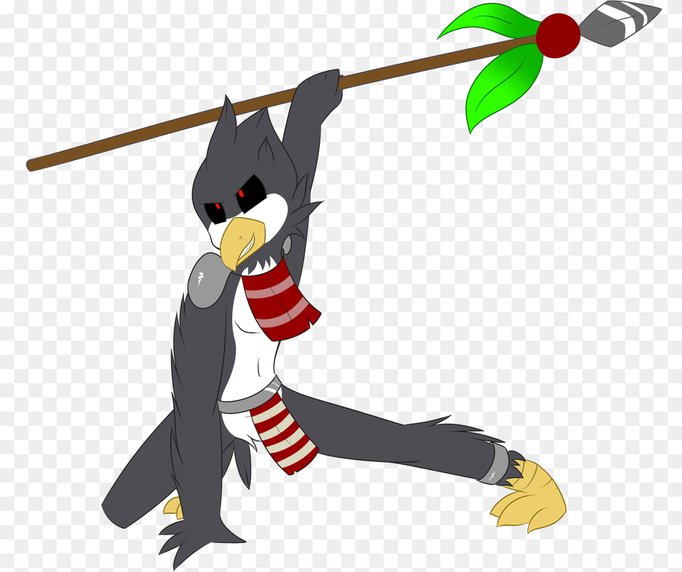 Fan Artgone Savage Cartoon, Spear, Weapon, Animal, Fish Free Transparent Png