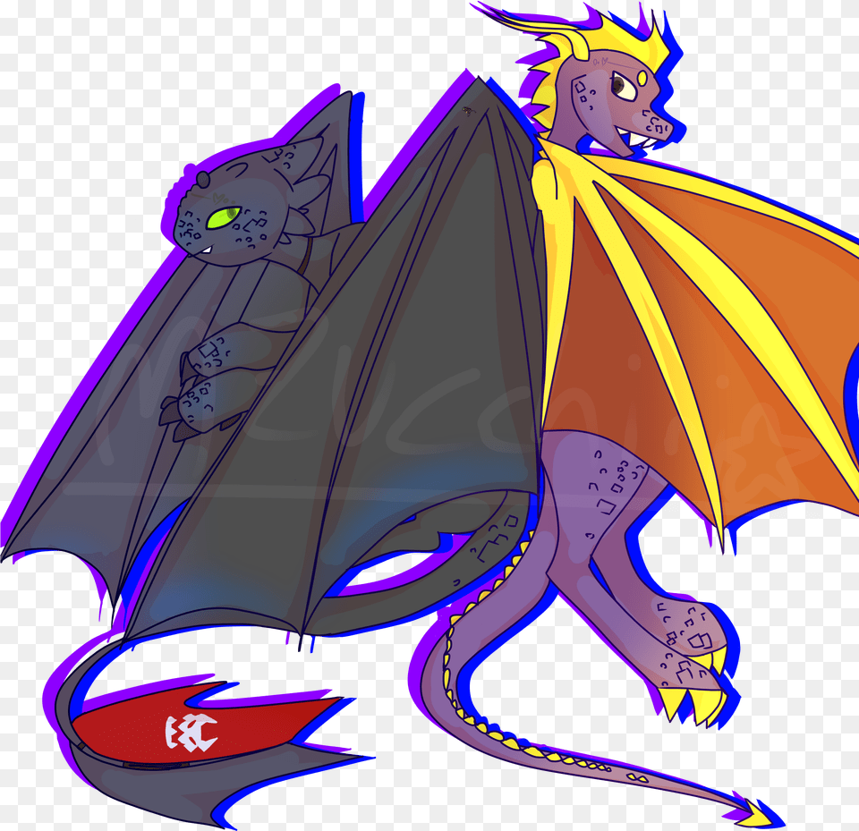 Fan Artmy Friend Did Some Spyrohow To Train Your Dragon Spyro Fan Art, Adult, Bride, Female, Person Png Image