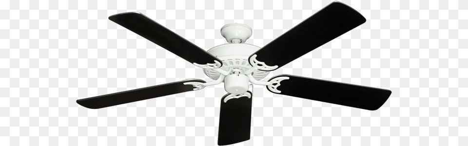 Fan Black And White Ceiling Fan, Appliance, Ceiling Fan, Device, Electrical Device Free Png