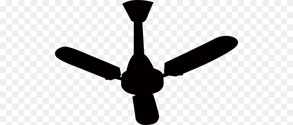 Fan Black Clip Art, Appliance, Ceiling Fan, Device, Electrical Device Free Transparent Png