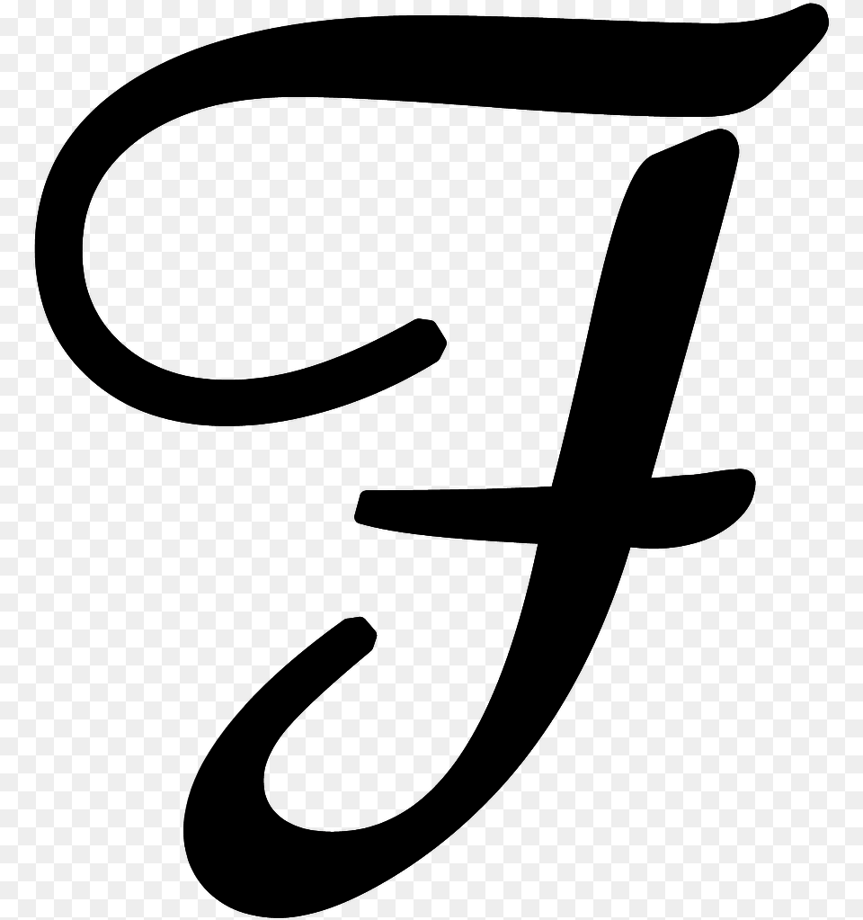 Fan Cheng Fancy Cursive Letter Y And F, Text, Handwriting, Symbol Png Image