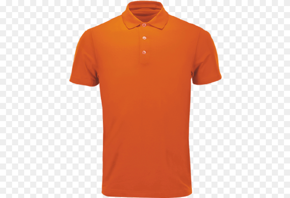 Fan Cloth Fundraiser Performance Polo Orange Polo Shirt, Clothing, T-shirt Png Image