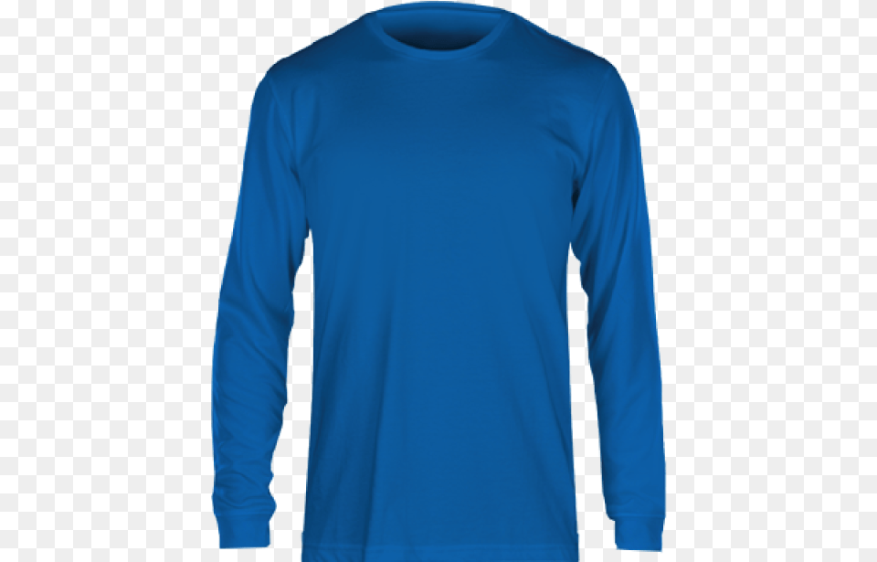 Fan Cloth Long Sleeve Tee Blue Long Sleeved T Shirt, Clothing, Long Sleeve, T-shirt Free Png Download