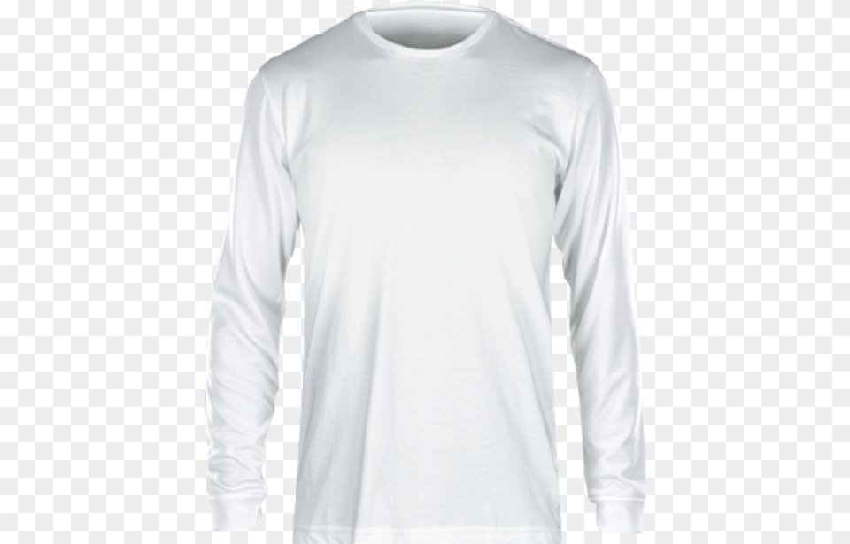 Fan Cloth Long Sleeve Tee White Hoodie Jacket Plain White, Clothing, Long Sleeve, T-shirt, Shirt Free Transparent Png