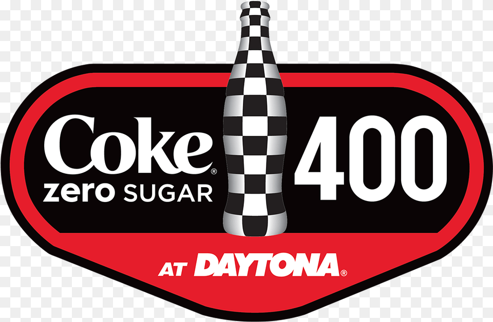 Fan Hospitality Daytona International Coke Zero 400 2019, Bottle, Logo, Beverage Png