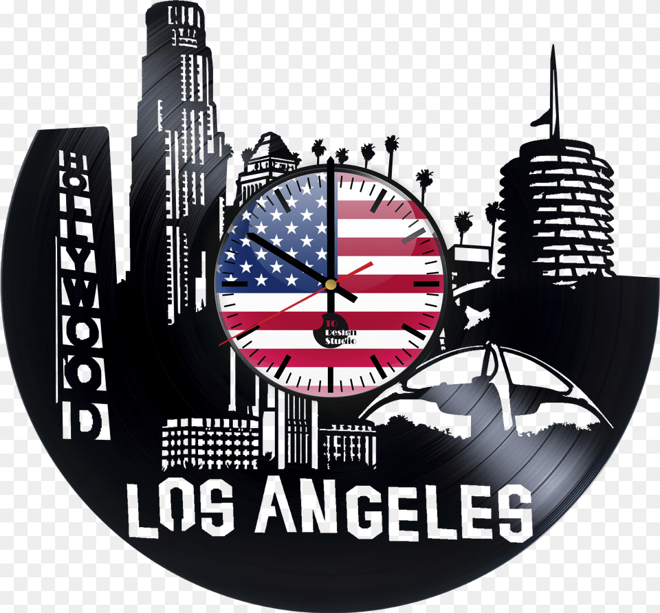 Fan Los Angeles, Analog Clock, Clock Png Image