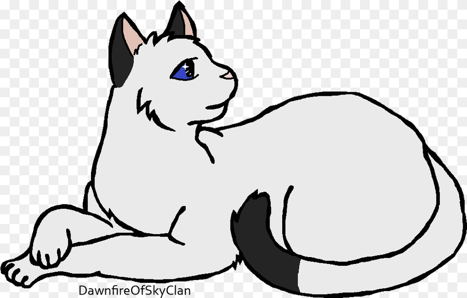 Fan Made Warrior Cats, Stencil, Baby, Person, Animal Free Png