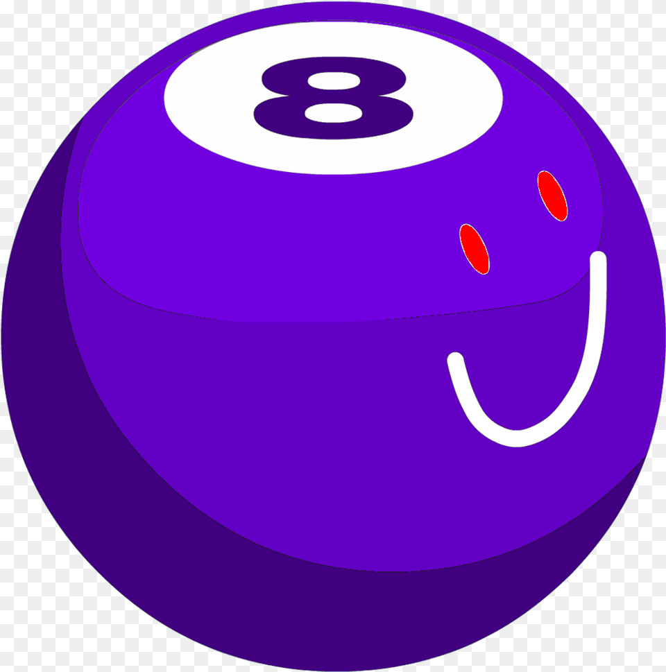 Fan Of Grassygrasserina Wiki Bfdi Shadow 8 Ball, Furniture, Table, Sphere, Disk Free Transparent Png