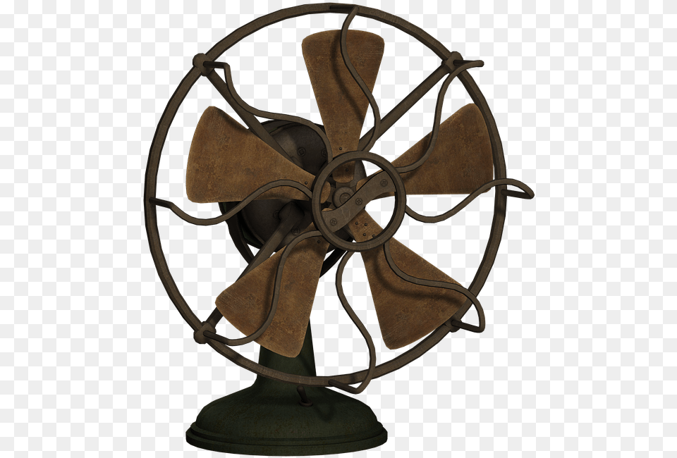 Fan Vintage Rusty Clip Arts Rusted Object, Appliance, Device, Electrical Device, Electric Fan Png Image