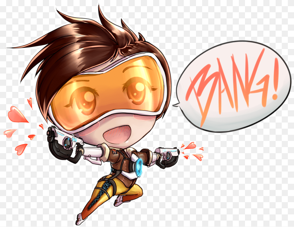 Fan Work For Tracer From Overwatch Blizzard Entertainment Cartoon, Book, Comics, Publication, Art Png Image