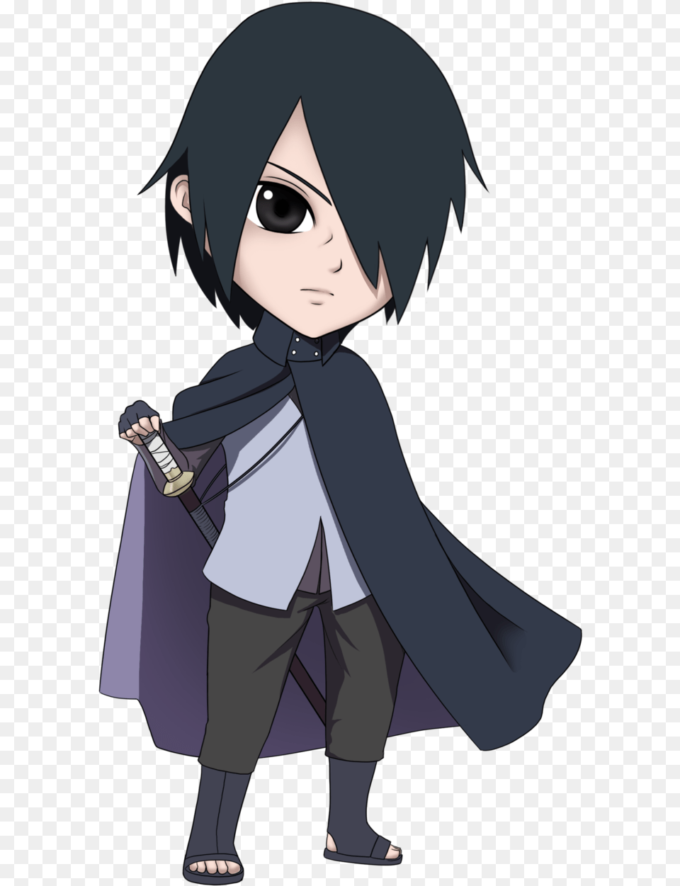 Fanart Adult By Rekayuu Sasuke Uchiha Adult Chibi, Publication, Book, Comics, Person Png