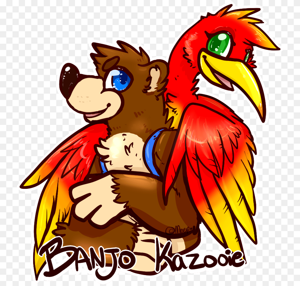 Fanart Banjo Kazooie, Baby, Person, Animal Free Png Download