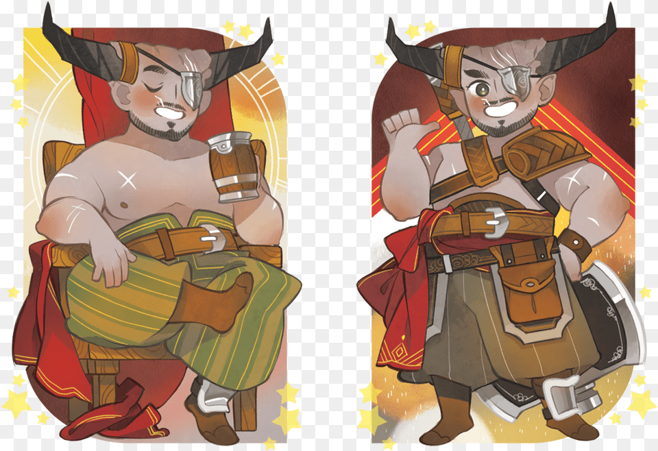 Fanart Dragon Age The Iron Bull, Book, Comics, Publication, Baby Free Transparent Png
