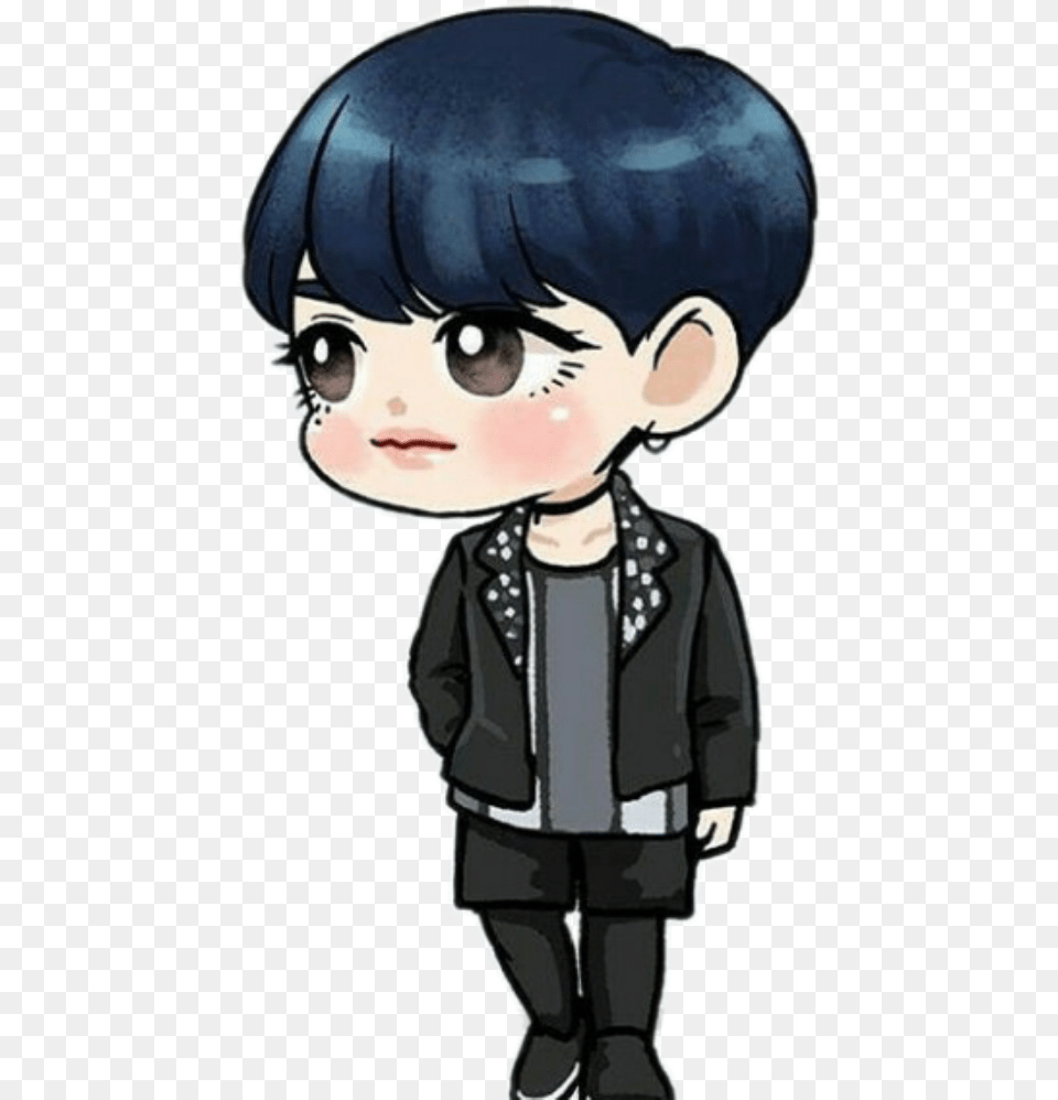 Fanart Got7 Yugyeom, Book, Comics, Publication, Baby Free Png