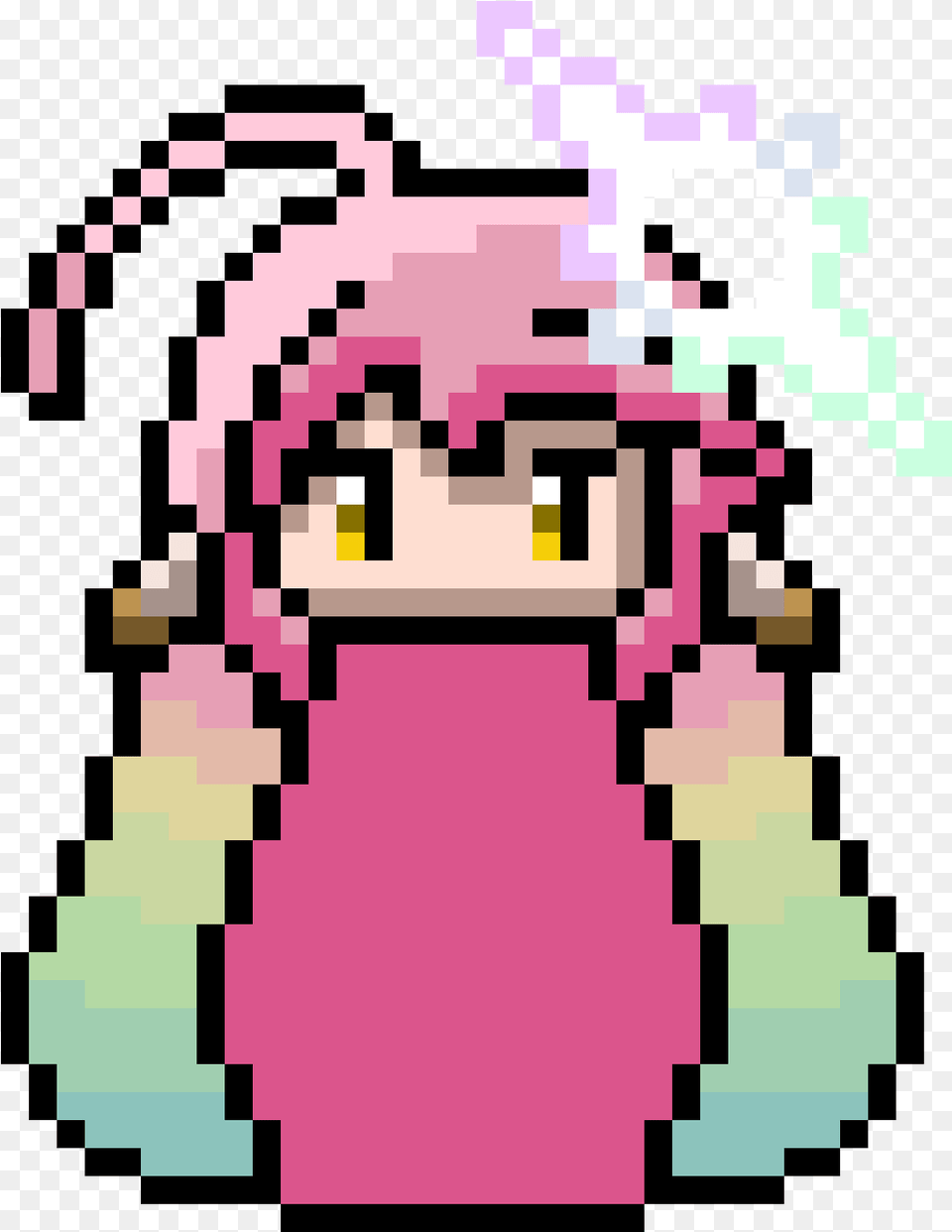 Fanart Some Jibril Pixel Art Self Made Nogamenolife Jibril Pixel Art, Purple, Photography Free Transparent Png