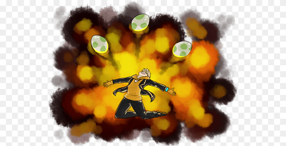 Fanart Spark Eggs Explosion Ravefirell Illustration, Person, Book, Comics, Publication Free Png Download