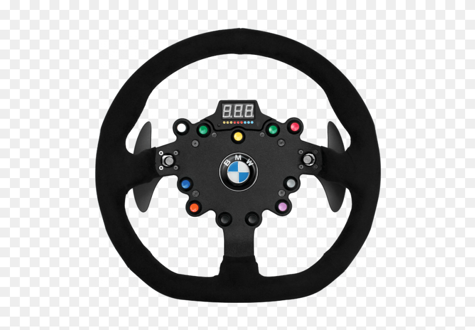 Fanatec Bmw Gt2 Wheel, Steering Wheel, Transportation, Vehicle, Machine Free Transparent Png