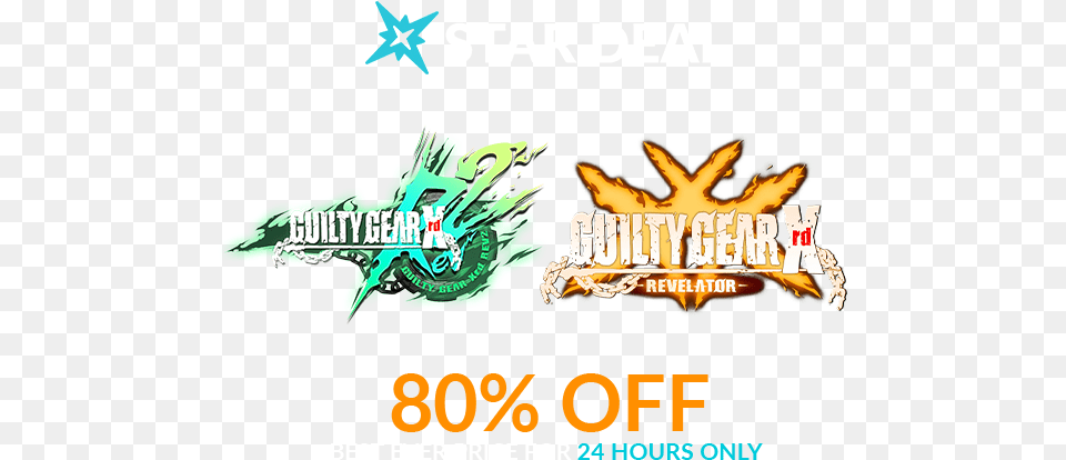 Fanatical The Most Popular Steam Games In Our New Staff Guilty Gear Xrd Revelator 2 Logo, Advertisement, Poster Png Image